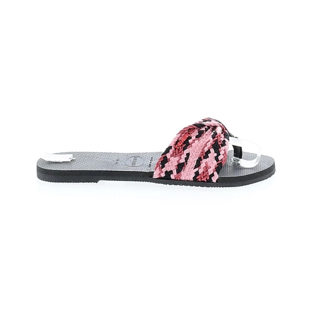Havaianas Black and Pink Sandals - Picture 4 of 11